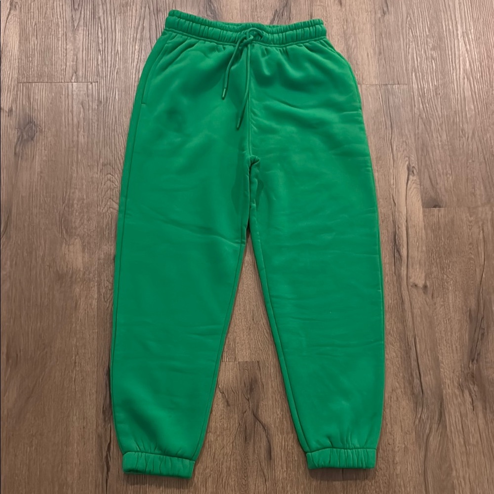The Post Vibrant Green Joggers